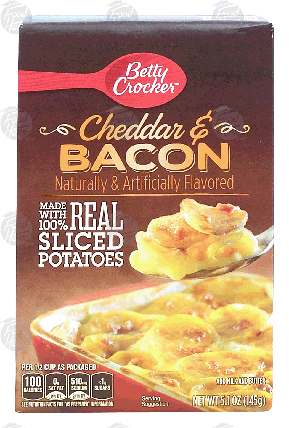 Betty Crocker  cheddar & bacon potatoes Full-Size Picture